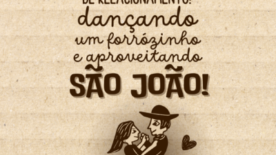 Status de relacionamento: dançando um forrózinho e aproveitando o São João!