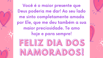 Você é meu maior presente!