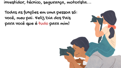 Amigo, mentor, conselheiro, faz-tudo, investidor, técnico, segurança, motorista... Todas as funções em&hellip;