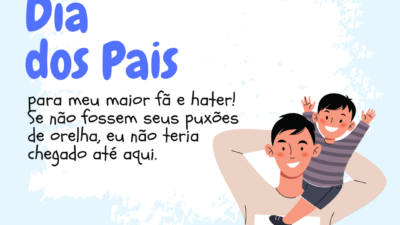 Feliz Dia dos Pais para meu maior fã e hater! Se não&hellip;