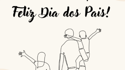 Um pai tem a sabedoria de um mestre e a sinceridade de um amigo. Que bom ver essas qualidades especialmente em você. Feliz Dia dos Pais, grande companheiro!
