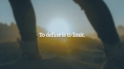 To define is to limit.  (Definir é limitar.)
