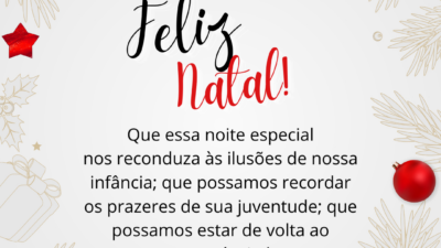 Ah, a nostalgia do Natal…