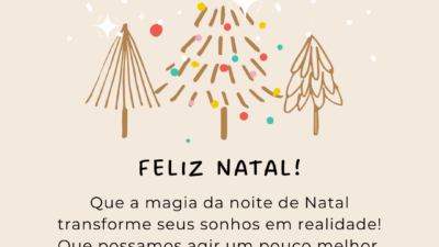 Quanta magia na noite de Natal!