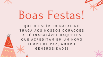 Que o Natal te faça acreditar…